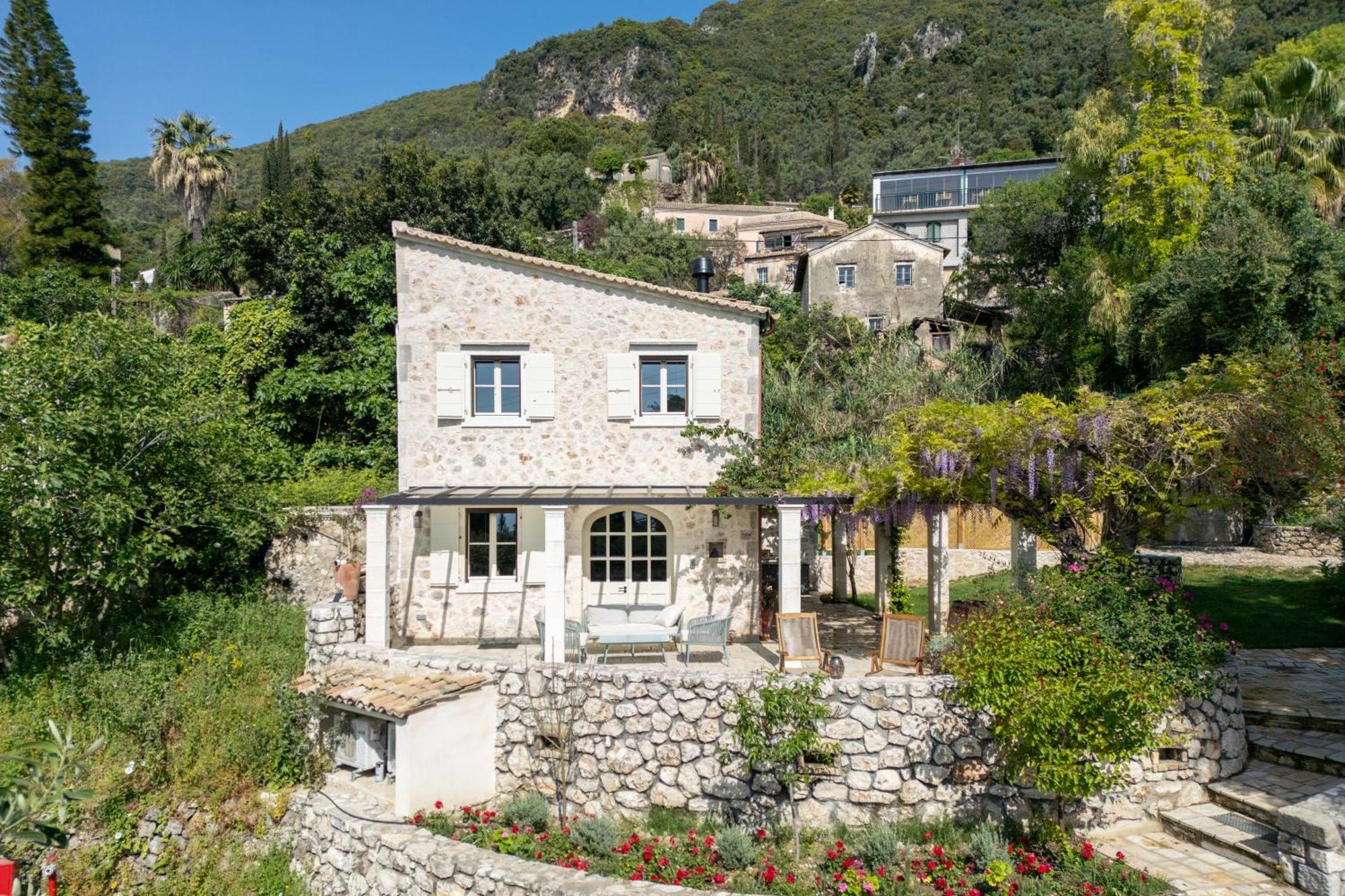 Corfu Olivestone Village With Swimming Pool Agios Markos Exterior photo