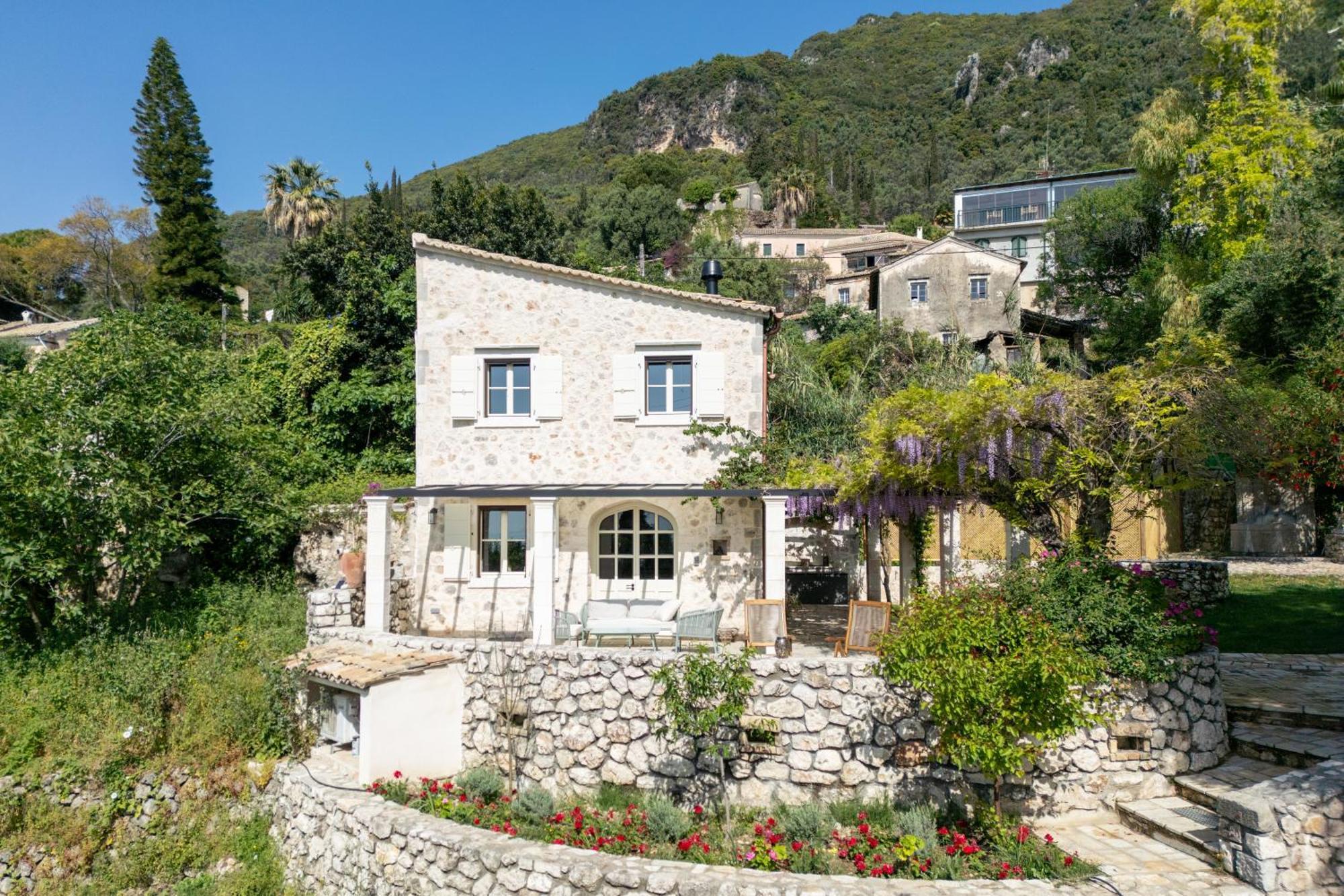 Corfu Olivestone Village With Swimming Pool Agios Markos Exterior photo