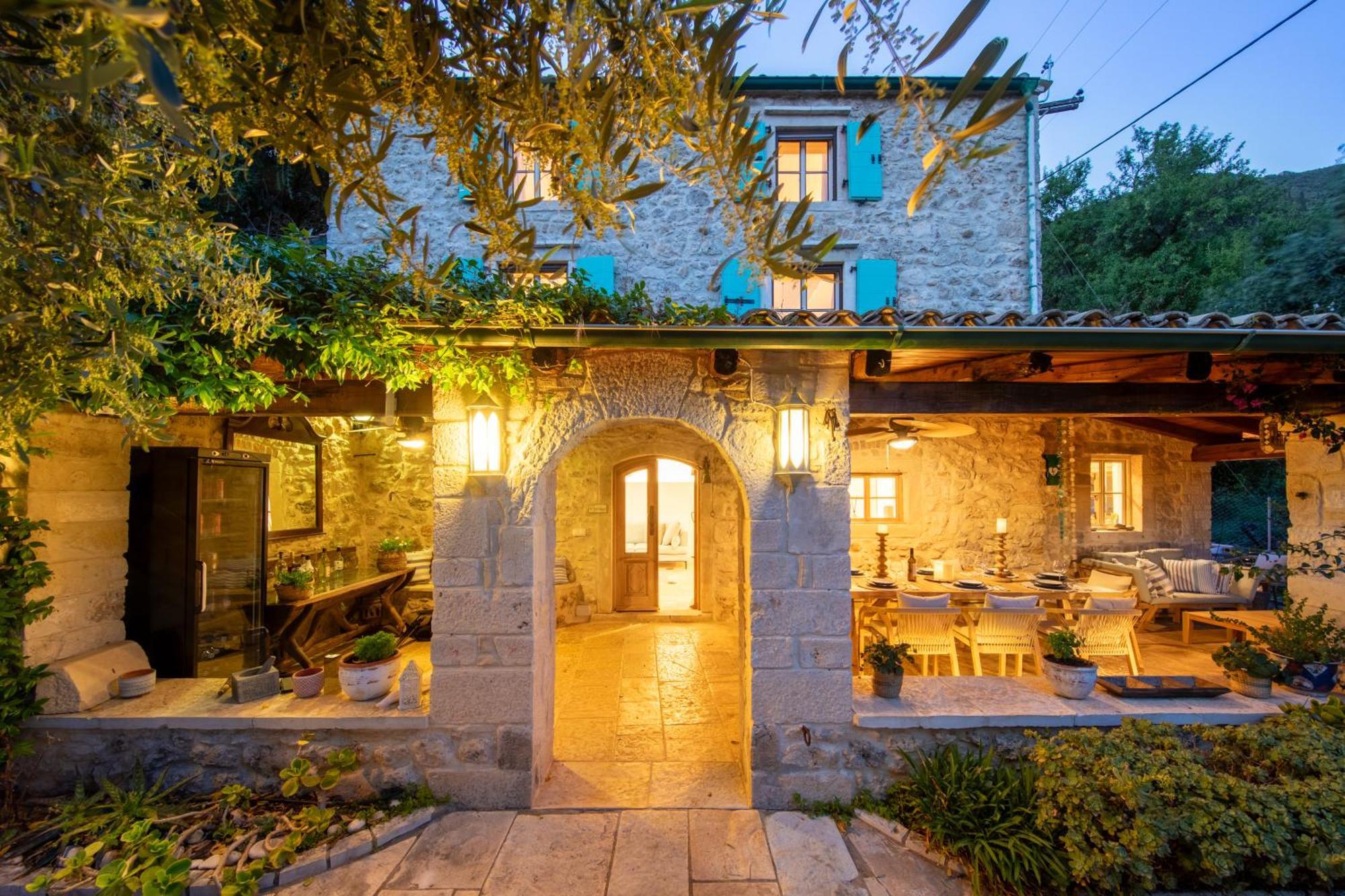 Corfu Olivestone Village With Swimming Pool Agios Markos Exterior photo